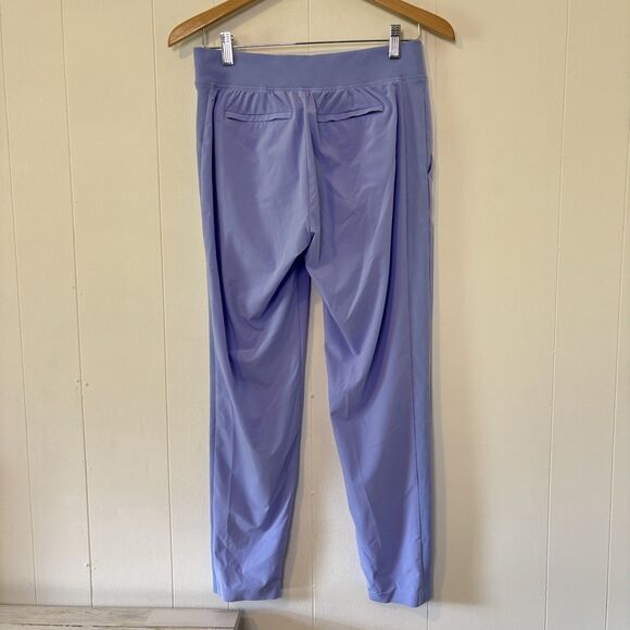 Athleta Size 2 Brooklyn Ankle Pant Periwinkle Purple Athleisure Pull On Travel - Picture 7 of 12